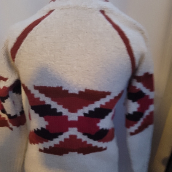 Chup X smart wool sweater small pink white - Picture 5 of 5